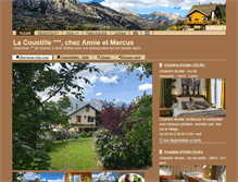 Tablet Screenshot of lacoustille.fr